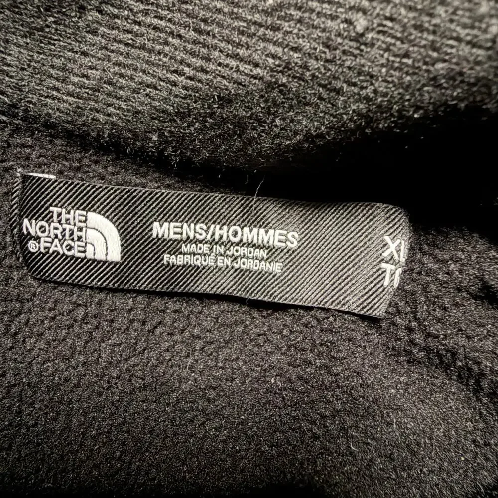 The North Face Shirt Mens XL Black Canyonlands 1/2 Zip Pullover Fleece